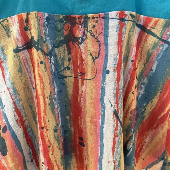 Weston Wear Y2K Mesh Spaghetti Strap Tank Top Paint Splatter Size Medium NEW - Picture 13 of 15